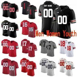 Thr NCAA College Jerseys Ohio State Buckeyes 27 Eddie George 2 Chase Young 7 Haskins Jr 15 Elliott 25 Mike Weber Jr 4 Fuller Custom Football