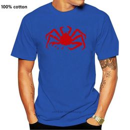 Men's T-Shirts KING CRAB T-SHIRT Fishinged Fisher Rod Pole Bone Huntinged River Sea And Line O Neck Short Sleeves Boy Cotton Men