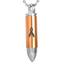 Pendant Necklaces Silver With Gold Colour Cremation Jewellery For Ashes Stainless Steel Keepsake Necklace Men Forever Love Souvenir