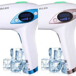 Epilator Mlay Laser T4 Hair Removal Device Ice Cold Ipl Epilation Flashes 500000 Painless 0621