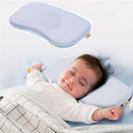 Baby Nursing Pillows Kids Sleep Cushion Bunny Neck Pillows Infant Toddler Sleep Positioner Anti Roll Cushion Flat Head Pillow LJ201208