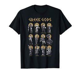 Men's T-Shirts Greek Gods Mithology Ancient Legends T-Shirt