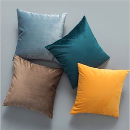 Pillow Case Cushion Cover Velvet Decoration Pillows For Sofa Living Room Car House De Decorative Nordic Home Decor 220714