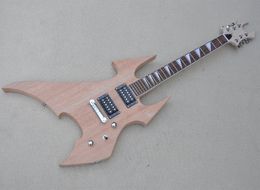 6 Strings Unusual Electric Guitar with Rosewood Fretboard Customized Color/Logo Available