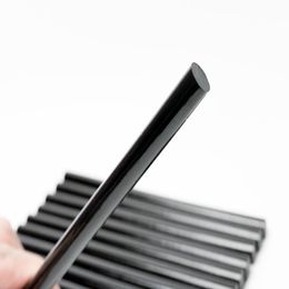 10pcs 7x100mm Hot Melt Glue Stick Black High Adhesive For DIY Craft Toy Repair Tool drop ship Clear/black glue sticks