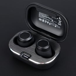headphone material UK - Headphones Material Headset Bluetooth E8 HIFI In-ear Sports Running Wireless Qi 2.0 Advanced Technology Charging Gitxd