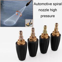 Water Gun & Snow Foam Lance Quick Connector Car Washing Nozzle Adjustable Spray For High Pressure Washer 3000 PSI Jet Cleaner Z8L1Water