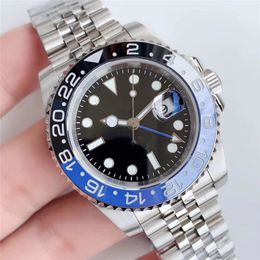 Watch Mens Watch Automatic Mechanical Watches 40mm Three-Color Bezel Stainless Steel Strap Montre De Luxe Wristwatch For Men