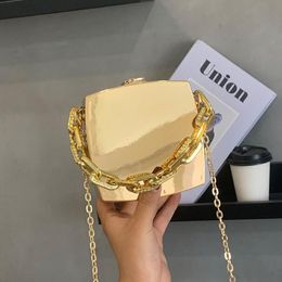 Evening Bags Sling For Women 2022 Luxury Mini Box Bag Chains Purses And Handbags Designer Shoulder Crossbody Small Clutch