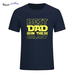 Dad In The Galaxy T-Shirt Funny Fathers Day Present Birthday Gifts For Men Husband Summer Cotton T Shirt T-shirt 220520