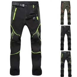 Men's Pants Quick Drying Outdoor Colour Stitching Mountain Climbing Pantalones Men Clothing Windproof Trousers Pants for Men 220805