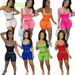 Moda eşofmanları kadın fitness tulum bodycon rompers yoga pantolon yaz pijama tasarımcı onesies yelek ince gündelik tulum