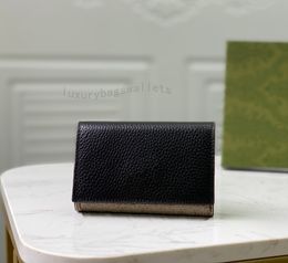 KEY POUCH leather wallets high quality classical women coin purse Wallet Card Holder Blocking Hard