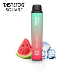 JC Tastefog SQUARE Rechargeable 3500puffs Watermelon Ice Disposable Pod Vape Kit Electronic Cigarette Wholesale