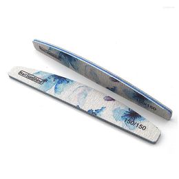 Nail Files Strong Sandpaper Washable Nails Buffer Emery Board 80/100/150/180/240/320 Grit Lime A Ongle Manicure Polisher Prud22