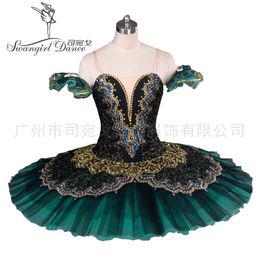 Professional Ballet Tutus Jade La Esmeralda Women Pancake Ballerina Platter Stage Costume Tutu Skirts For Adult BT8941G