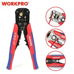 WORKPRO Crimper Cable Cutter Automatic Wire Stripper Multifunction Stripping Tools Crimping Pliers Terminal 220428