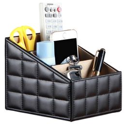 Makeup Desktop Storage Box Organiser Office Living Room Mobile Remote Control Grocery Sorting 210309