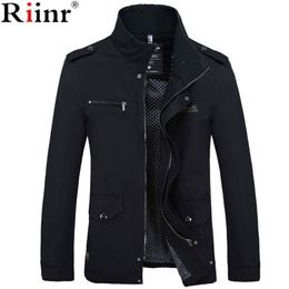 Clothes Coat Arrival Male Jacket Slim Fit High Quality Mens Spring Clothing Man Jackets Zipper Warm Cotton-Padded 201127