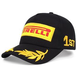 Embroidered Baseball Cap Racing Hat Outdoor Sports Offroad Car Hat Men and Women Fashion Hiphop cap 220607