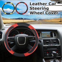 Steering Wheel Covers Car Cover 14.5-15 Inch Anti-Slip Universal Auto Accessories Vehicle Part TuningSteering