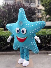 Performance Starfish Mascot Costume Halloween Christmas Fancy Party Dress Cartoon Character Outfit Suit Carnival Unisex Adults Outfit