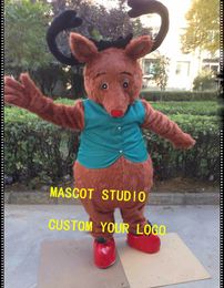 Reindeer Mascot costume Moose Deer custom fancy costume anime kits mascotte fancy dress carnival costume 401917