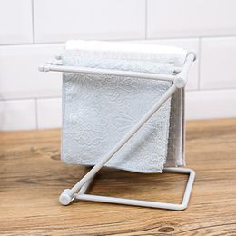 Towel Racks Vertical Punch-free Rack Toilet Bathroom Suction Cup Hook Shelf Wall-mounted Bar Finishing