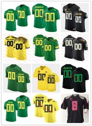 2022 NCAA Custom Oregon Ducks Stitched Football Jersey 0 Deommodore Lenoir 7 CJ Verdell 8 Jevon Holland 3 Bo Nix 10 Justin Herbert 13 Anthony Brown 2 T.J. Ward 60 Max Unger