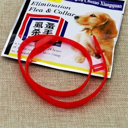 60 PCS Lote Collar de seguridad para mascotas Dog Anti Flea Tick Mosquito Eliminación de plástico Ajustable Efectivo Remedio Neck LJ201109