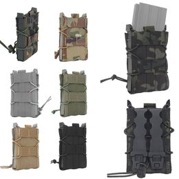 Outdoor Sports Tactical Mag Molle 5.56 Magazine Pouch Backpack BAG Vest Gear Accessory Holder Cartridge Clip Pouch NO11-580