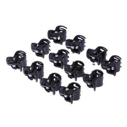 50Pcs/pack Women Hair Claw Black/Colorful Mini Hair Clips Girls Gifts Plastic Hair Clamp Accessories Wholesale