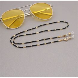 Go2Boho Chains For Glasses Strap Accessories Mask Chain Necklace Jewelry Miyuki Beads Trendy Sunglasses Jewellery Lanyard W220422