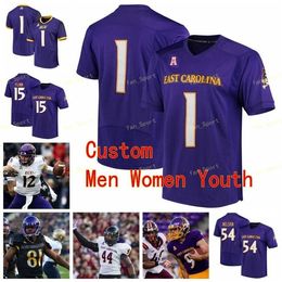 Nik1 NCAA College Jerseys East Carolina Pirates 29 James Speight 32 Trace Christian 36 Roger Thrift 4 Bryan Gagg Custom Football Stitched