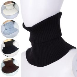 Bow Ties Fashion Knitted Fake Collar Scarf Men Women Winter Warm Elastic False Collars Cycling Windproof Ruffles Detachable Wrap ScarfBow