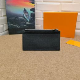 High Quality Women purse with box Top Starlight designer Fashion All-match ladies single zipper Classic purses leather wallets Womens wallet #N64038
