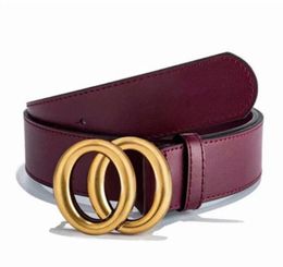 Men Designers Belts Women Waistband Ceinture Brass Buckle Genuine Leather Classical Designer Belt Highly Quality Cowhide Width 2.0cm3.0cm 3.4cm3.8cm With Gift Box 111