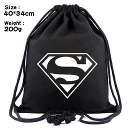 Luxury Designer Bag Fashion Cartoon Backpacks Canvas Bib backpack Drawstring Backpack Large Capacity Schoolbag Black Schoolbags Handbags Wallets