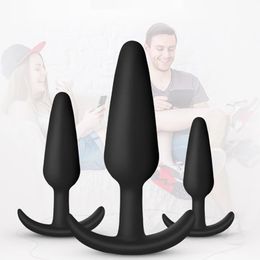 silicone plug anal butt anal dilator dildo prosate massager adult games sexyy toys for men women couples female sexy shop