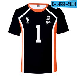 Haikyuu Cosplay Costume MSBY Volleyball Club T Shirt Volleyball Team Uniform Training Clothes Men Women Adults Children Tshirt Summer Ca 3267