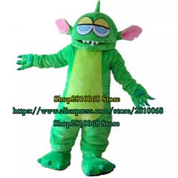 Mascot doll costume Cartoon Doll Green Embroidery Mascot Costume Fancy Dress Party Role-playing Performance Props Adult Festival Celebration