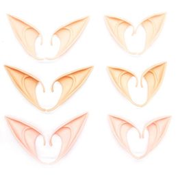 Christmas Angel Elven Elf Ears Mysterious Pointed Anime Fairy Cosplay Costumes Soft Halloween Party Decoration 220707