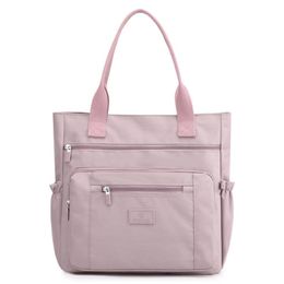Evening Bags Oversized Bag Luxury Women Nylon Shoulder Waterproof Casual Top-handle Ladies Handbag Travel Tote