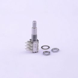 1 Piece Stacked Dual Concentric Potentiometer(POT) With Centre Detent C100K x 2 and B20k