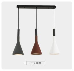 Pendant Lamps Macaron Dining Room Chandelier Deco Maison Bar Lounge Lamp Bedroom Head Of A Bed Cement Abajur Decoracion Hogar ModernoPendant