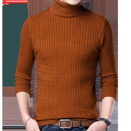 casual knitted turtleneck sweater men pullover clothing fashion clothes knit winter warm mens sweaters pullovers 81332 201126