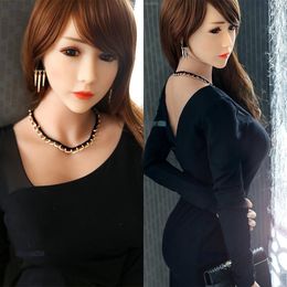 silicone sex dolls for men UK - 168cm Real Silicone Sex Dolls The Sexual Doll Oral Anal Vagina Big Breast Adult Love Full Life for Men