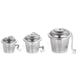 Tea Tools Stainless Steel Tea Infuser for Loose Leaf Teas Spice Strainer Herbal Kitchen Cooking Seasoning Steeper XBJK2203