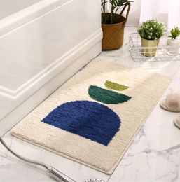 Carpets Creative Personality Pattern Rug Soft Plush Square Carpet Home Entry Bedroom Bedside Floor MatCarpets