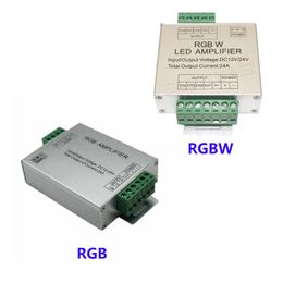 Controllers LED RGBW / RGB DC12V - 24V 24A 3CH 4CH Output Power Console Controller For Strip Light